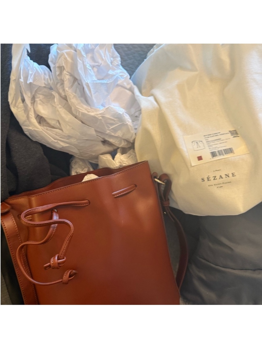 Nwt Sezane Farrow in Natural leather - Picture 8 of 9